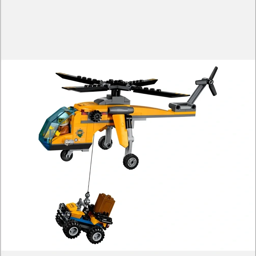 Lego City Set 60158- City Jungle Cargo Helicopter